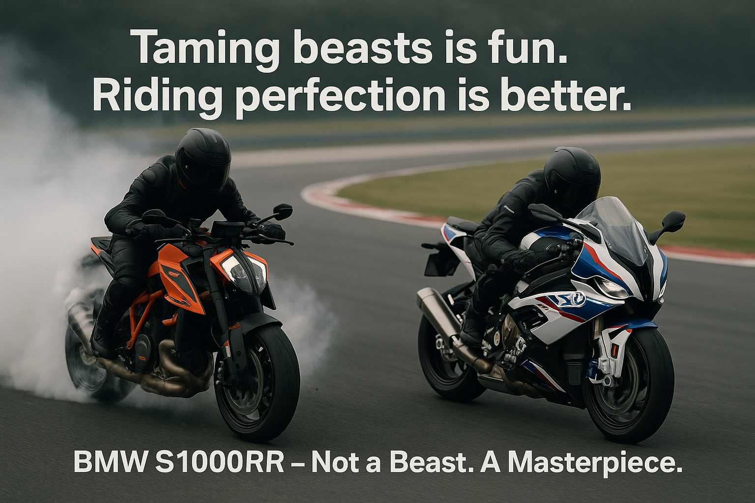 BMW S1000RR vs KTM 1390 Super Duke R ad